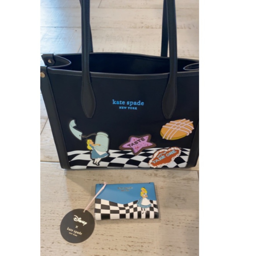 Brand New Tote, Bifold Wallet, Wristlet